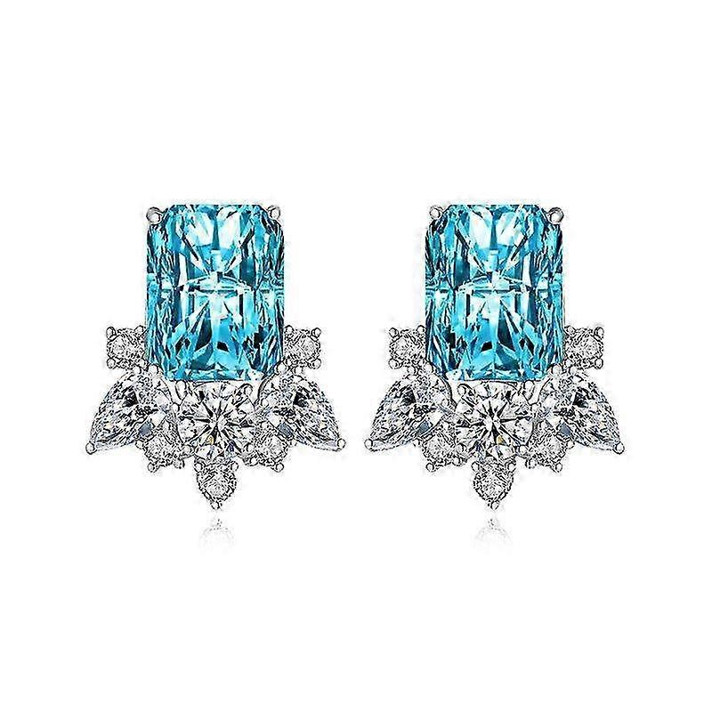 女性のための高級長方形のイヤリング-BELLA BOX結婚式、婚約、パーティーギフトコレクションのためのファッションジュエリー