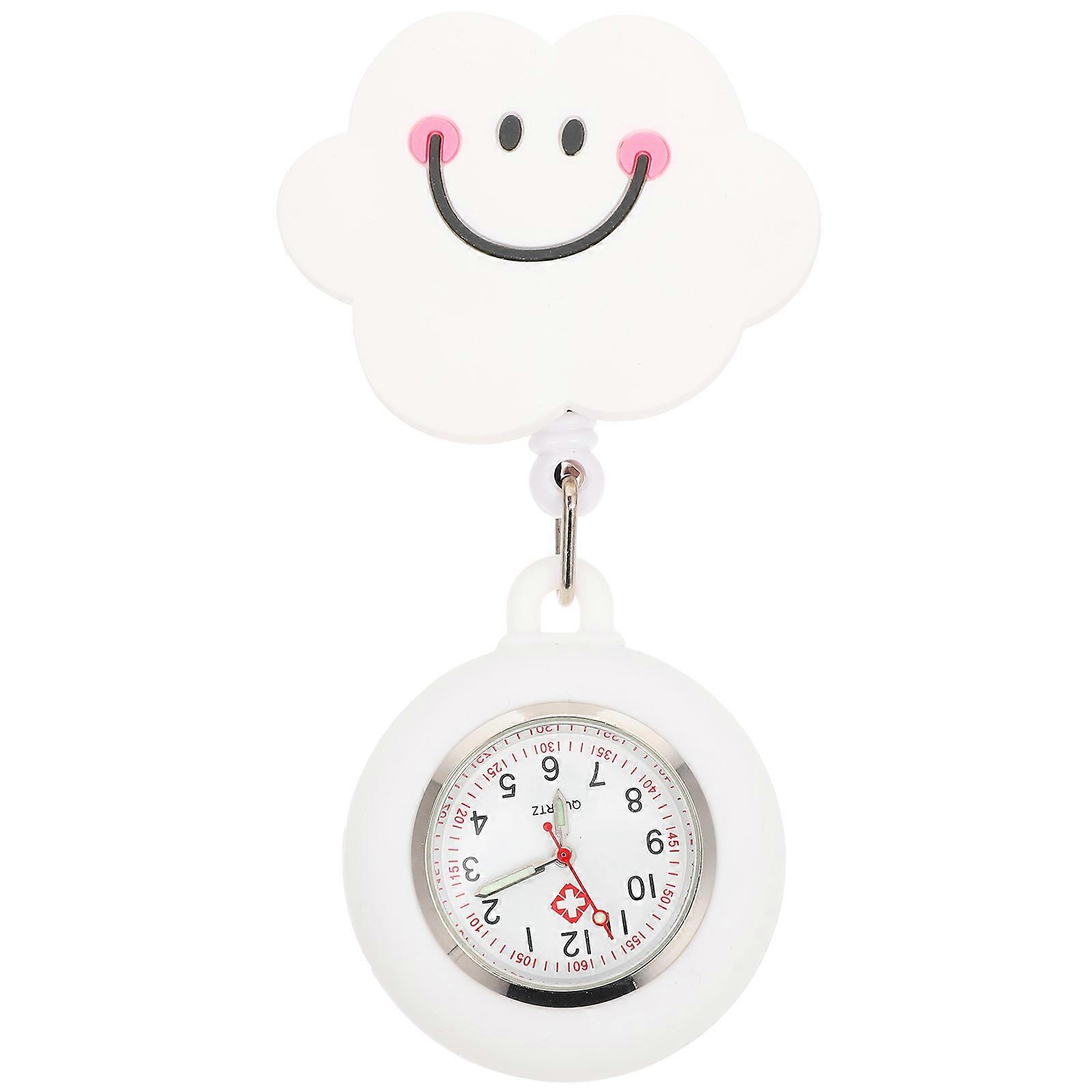 Nurse Fob Watch Retractable Design Crafted For Nurses Featuring A Convenient Hangings Function 1Pack