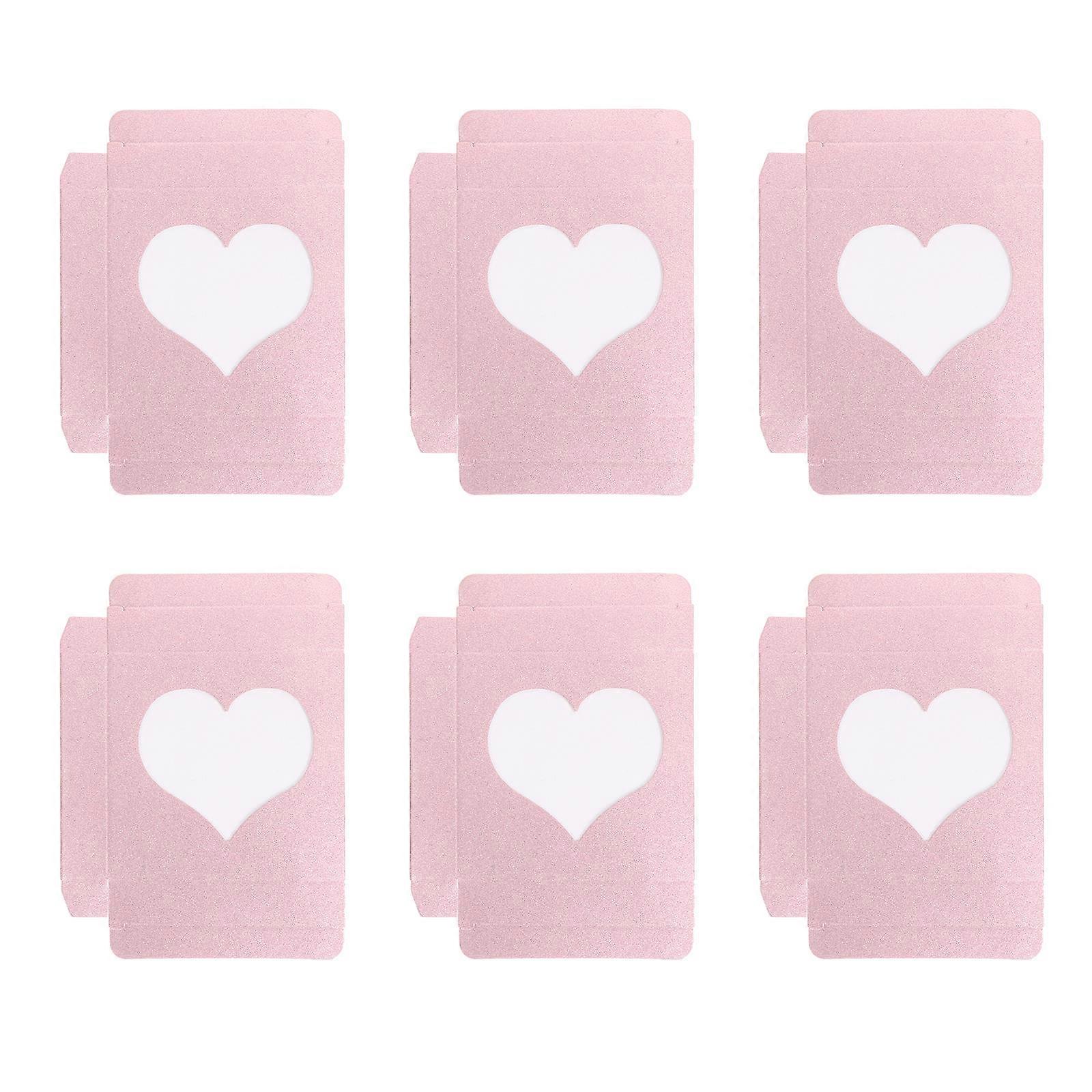 50pcs Portable Glitter False Eyelash Storage Box with Transparent Window – Compact Lash Organizer for Travel & Makeup Lovers