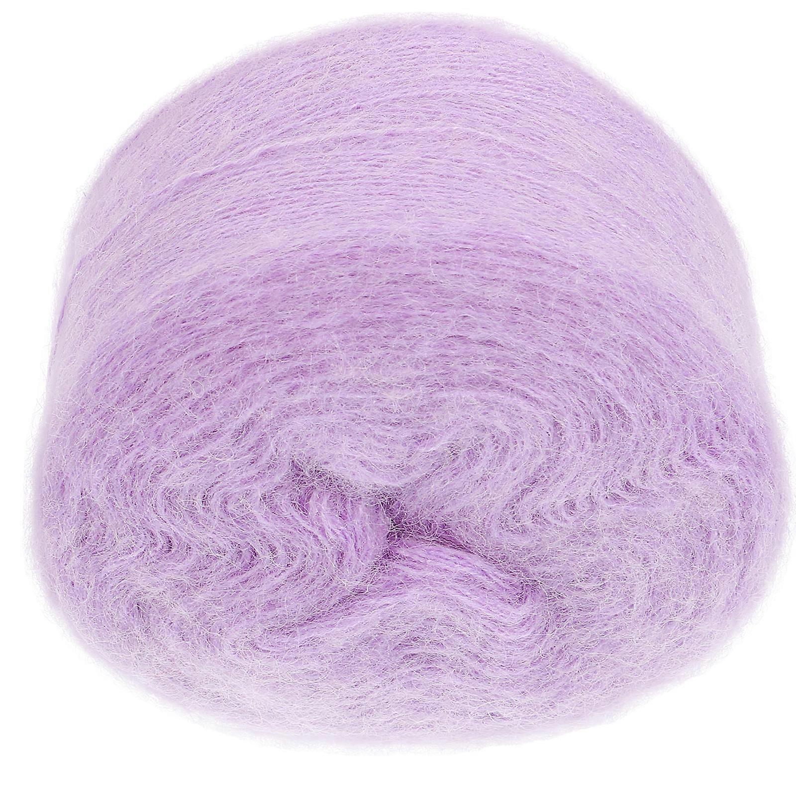 Chunky Woolen Yarn For Sewing And Knitting Scarf In Violet Material With 1Pack