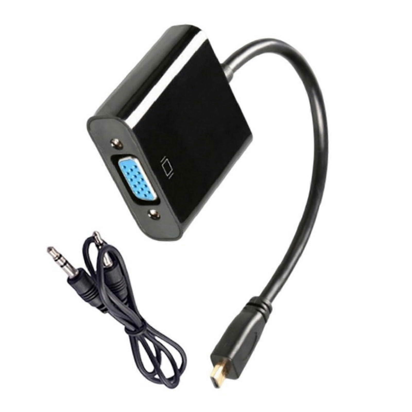 HDTV To VGA 1080P Adapter Converter Video Converter Suitable For Laptop Tablet Projector Display Connectivitys VGA