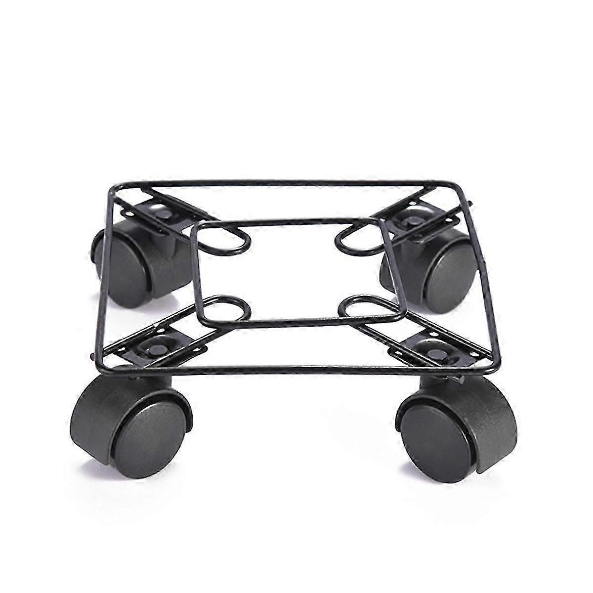 Potted Rolling Plant Stand Holder with Casters Accessory Plant Tray Roller Versatile Pallet Trolley Rollers Trolley