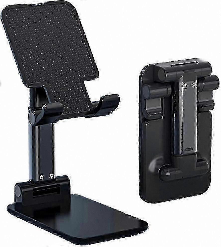 Adjustable Foldable Phone Stand with Non-Slip Base for Hands-Free Viewing Multiple Devices Supported Universal Compatibility