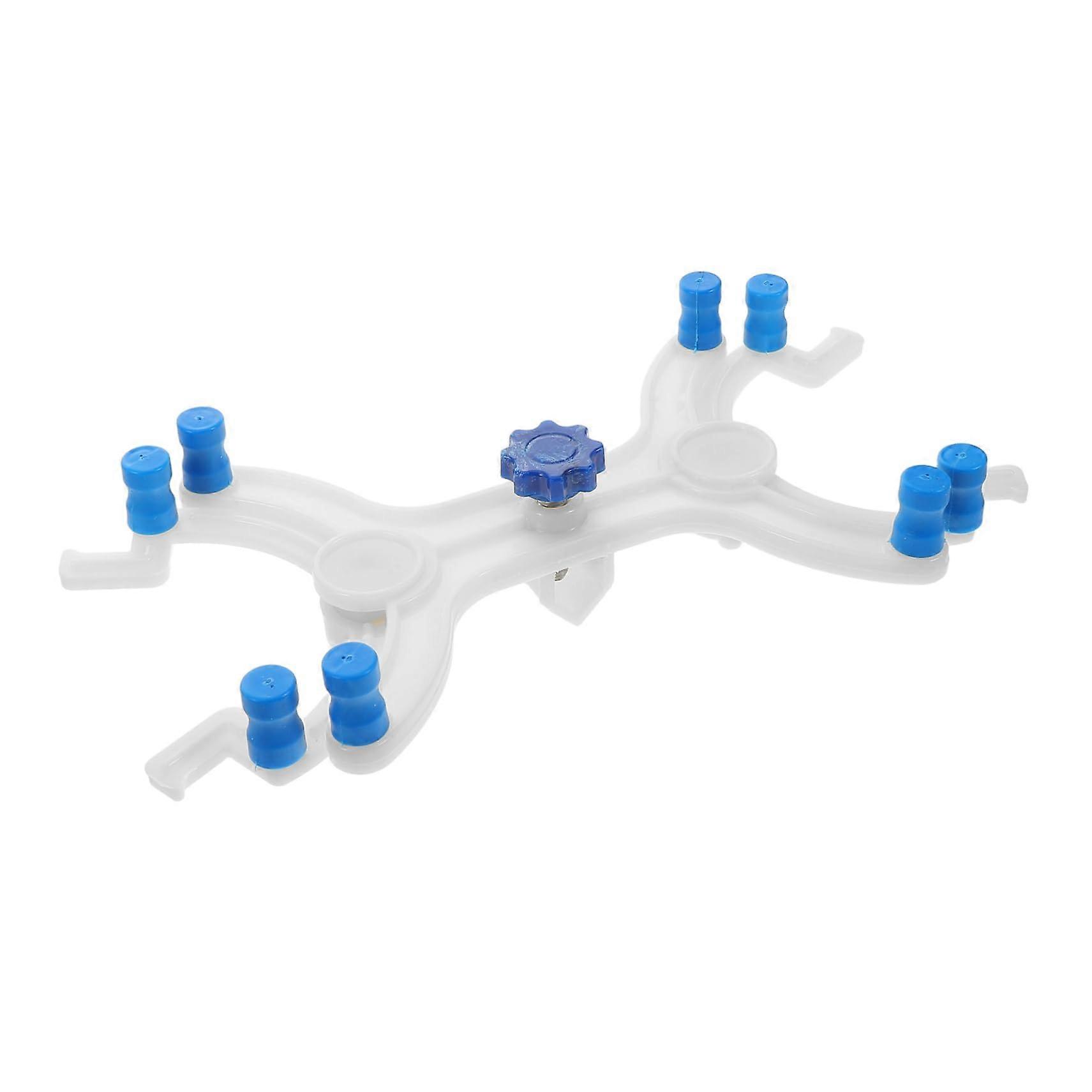 Adjustable Plastic Buret Clamp For Laboratory Use, Butterfly Style, Double Clamp, Beaker And Test Tube Support