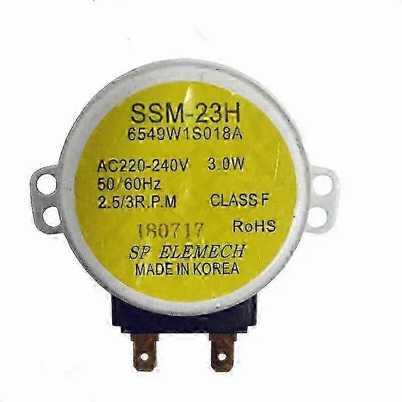 أجزاء فرن الميكروويف من إل جي SSM-23H 6549W1S018A ملحق استبدال صينية المحرك المتزامن