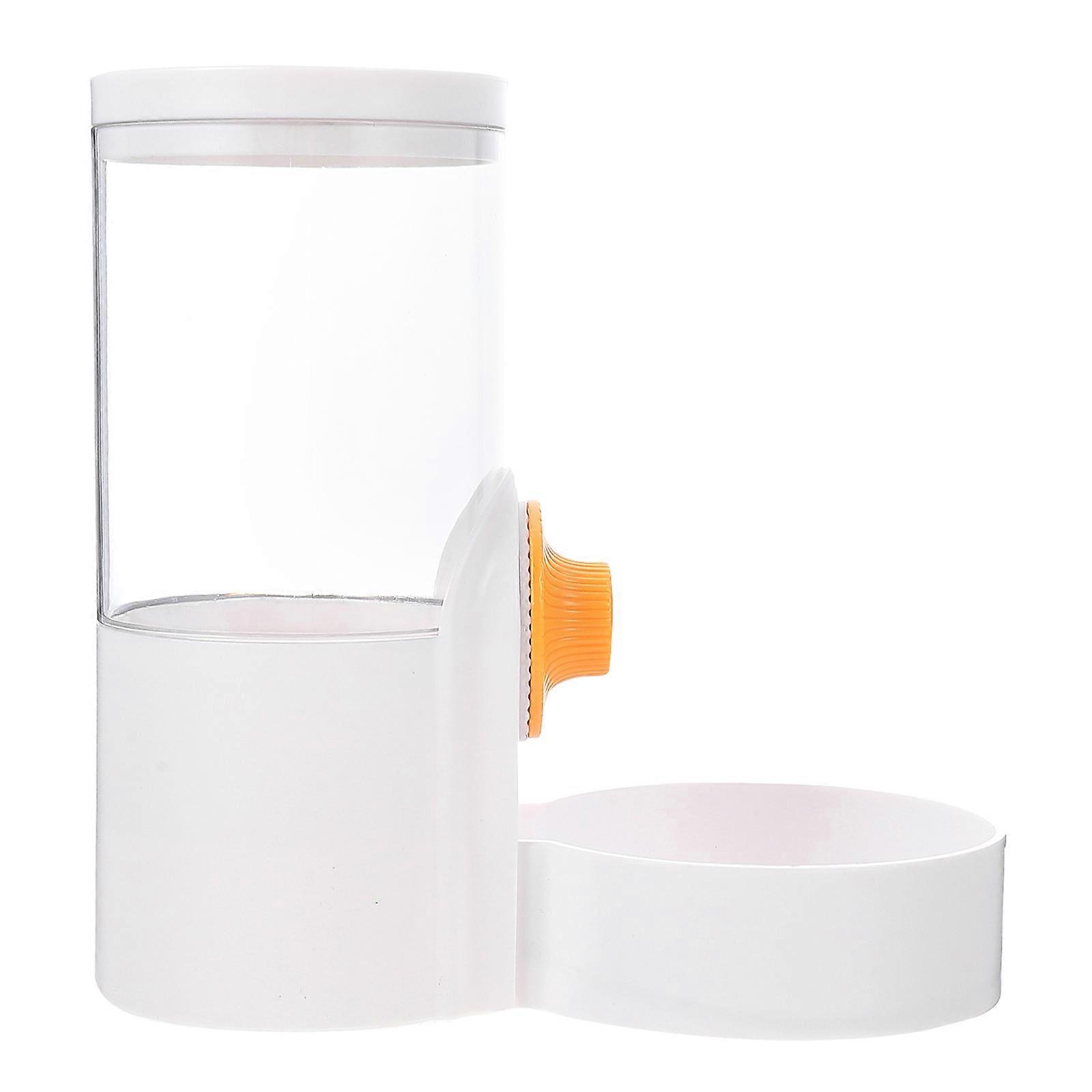 Transparent PP Automatic Pet Feeder for Safe and Installation No Leakage Keeps Cage Clean