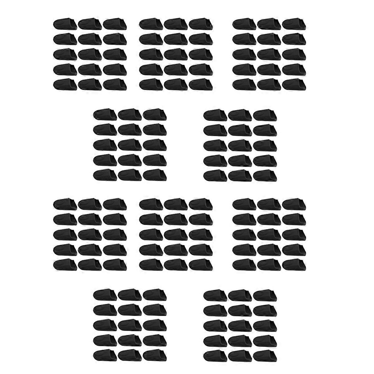 150Pcs Rubber Mouthpiece Cap Clip Ligature Delicate Tip for Flute Clarinet Saxophone Sax Parts Acces