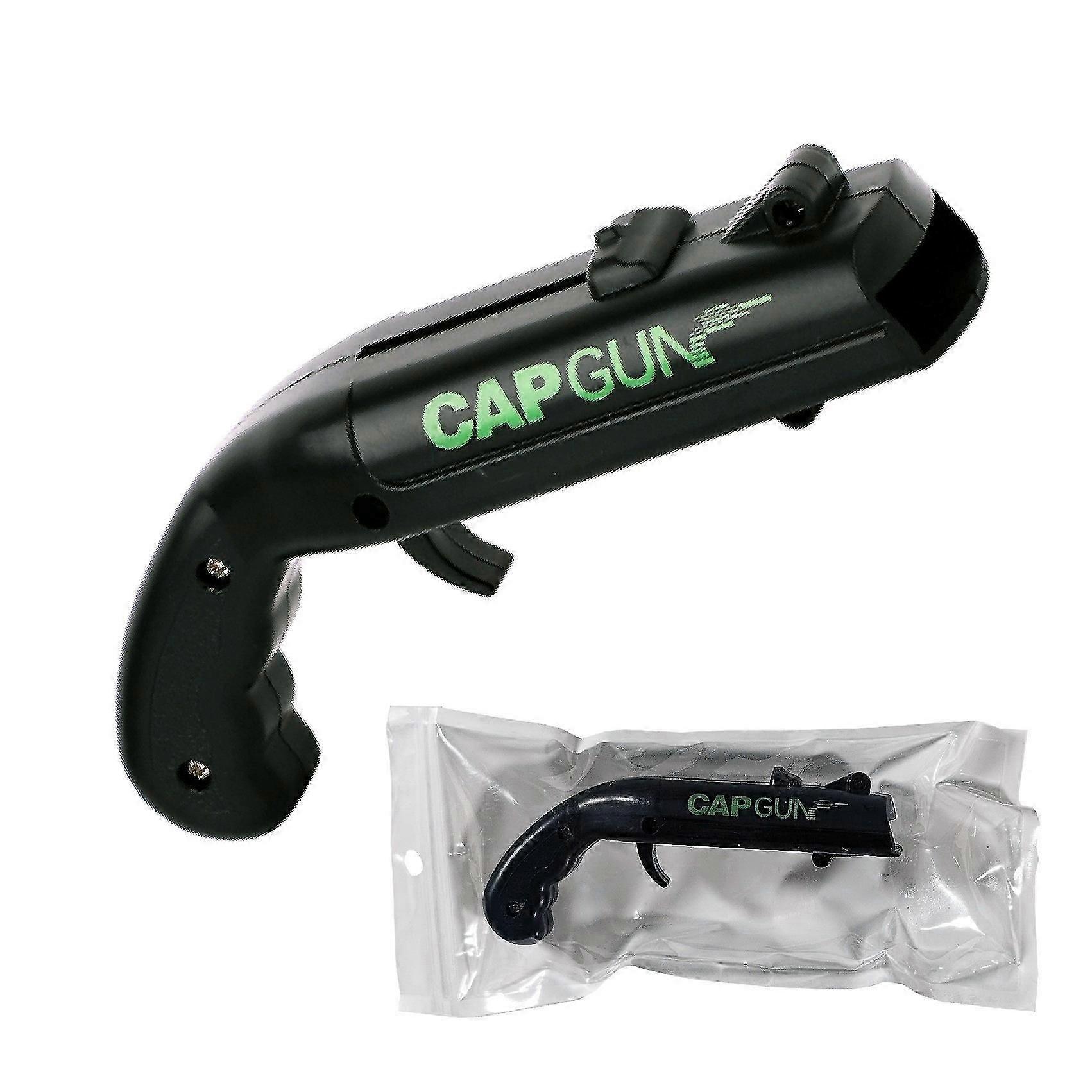 Cap Gun Bottle Opener, Launcher Shooter Funny Shoots Gun Creative Beer Opener for Drinking Game Family Party Bar Outdoor Barbecue,Unique Christmas Gif