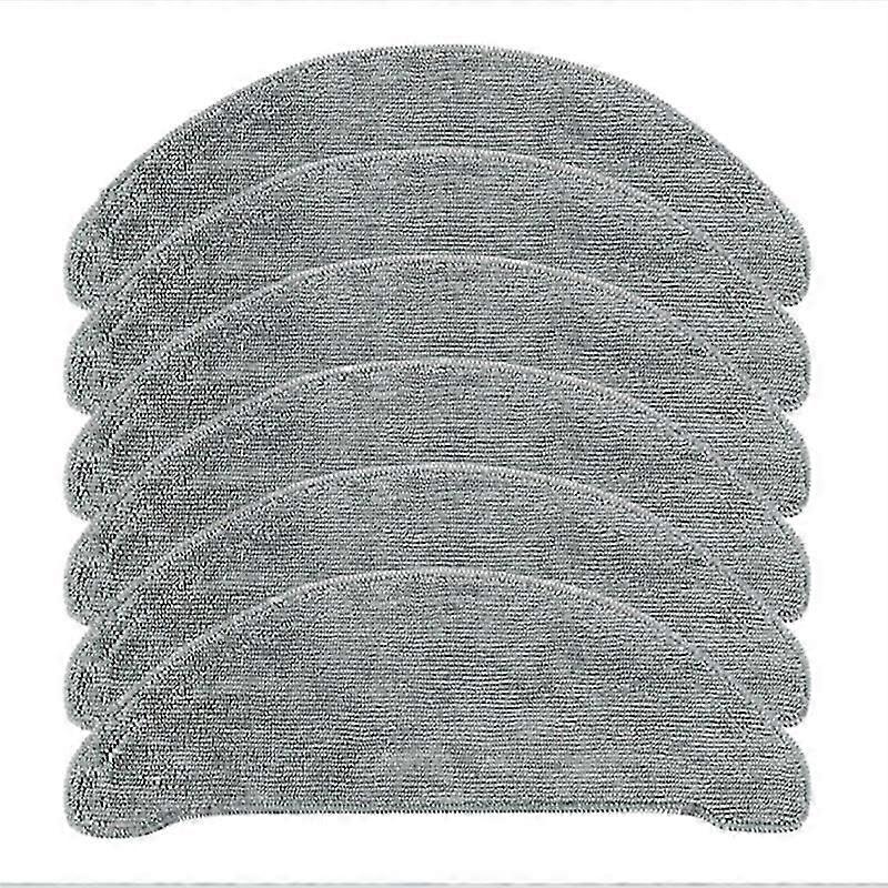 6Pcs Mop Cloth Replacement for Roidmi EVE Plus, Xclea H30/H40/PLUS QYSDJ01 Robot