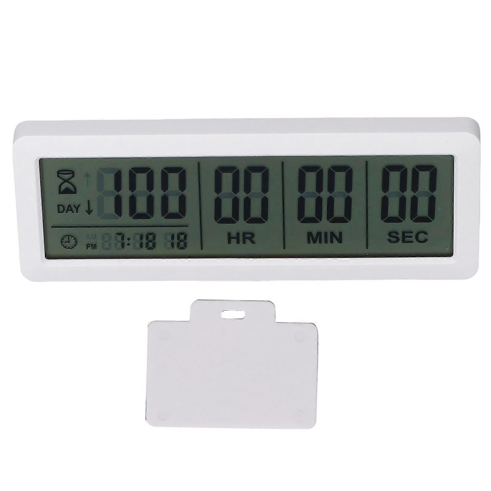 Digital Countdown Days Timer 999 Days Count Down Clock for Vacation Retirement Wedding Holiday