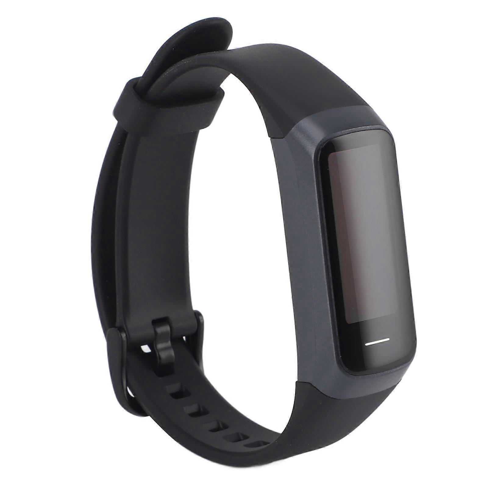 Smart Band HD Color Touchscreen 90mAh Battery Black Silicone