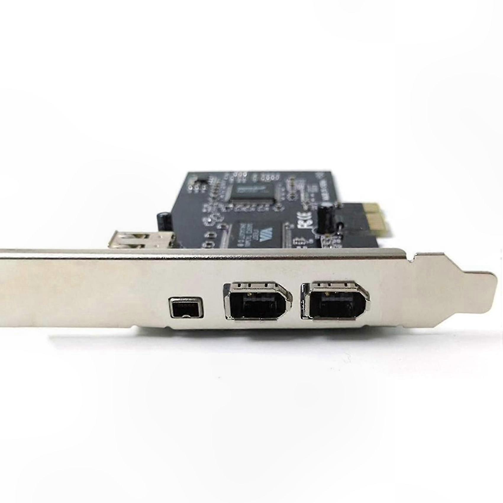 PCIe IEEE 1394 Controller Card for Windows 10, FireWire Expansion Adapter
