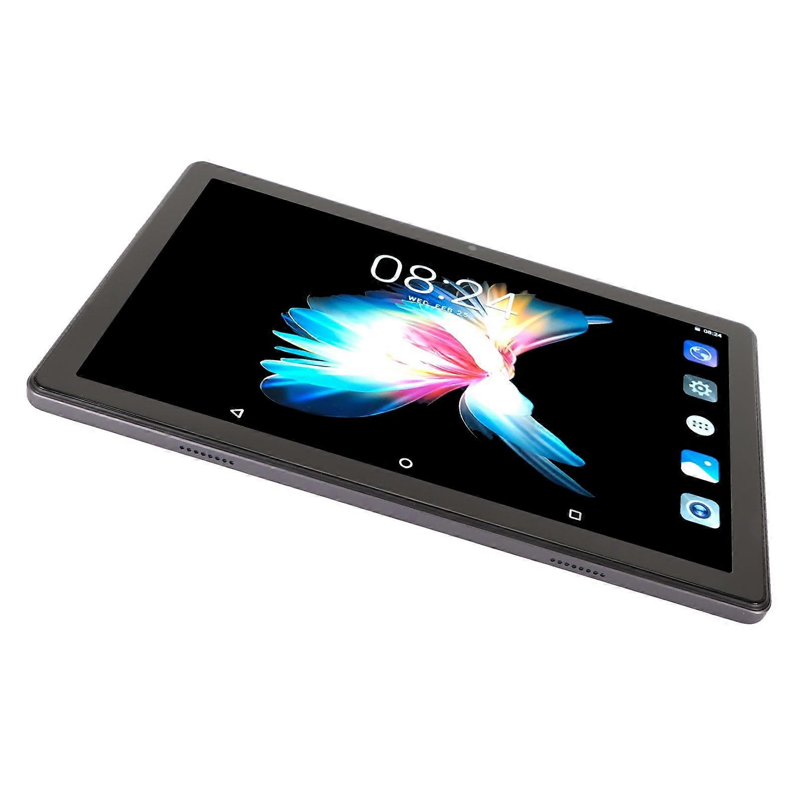 10.1 Inch Android 13 Tablet 8GB RAM 128GB ROM Gray EU Plug