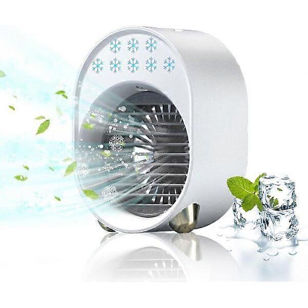 Small air conditioner fan with multi-directional air outlet, lightweight and portable for multiple scenarios
