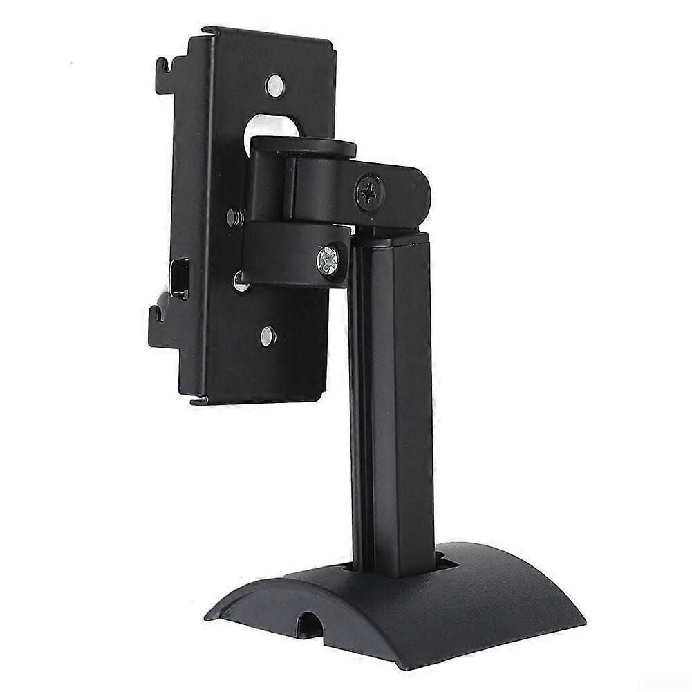 Adjustable Wall Mount Bracket For Bose Cube Companion System Swivel Tilt Space Saving Design Speaker Stand Holder Black