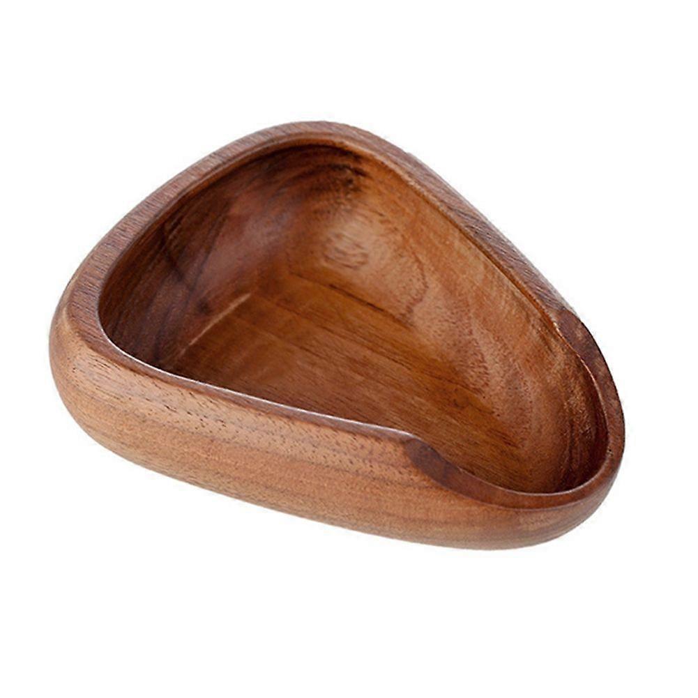 Walnut Wood Coffee Bean Measuring Funnel Tray Solid Wood Hand Brewed Espresso Weighing Container Dispensing Tray