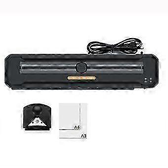 A3/A4 Plastic Sealing Machine Safe Constant Temperature Multi-Specification Photo Cold/Hot Laminator Machine EU Plug