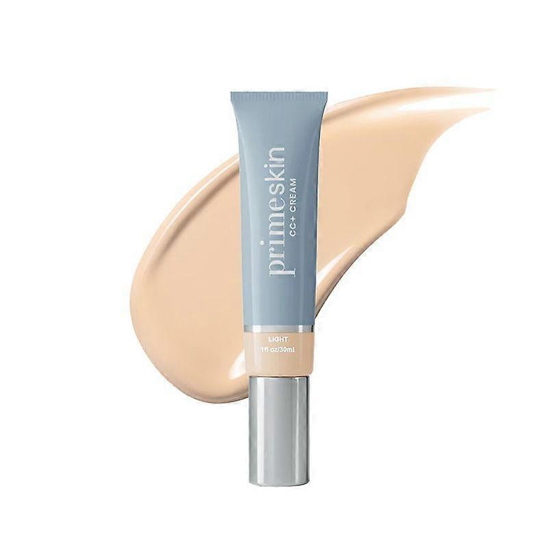Primeskin CC-Cream Full Coverage Color Correcting-Foundation Invisibles Pores Long-Lasting Primer Cream