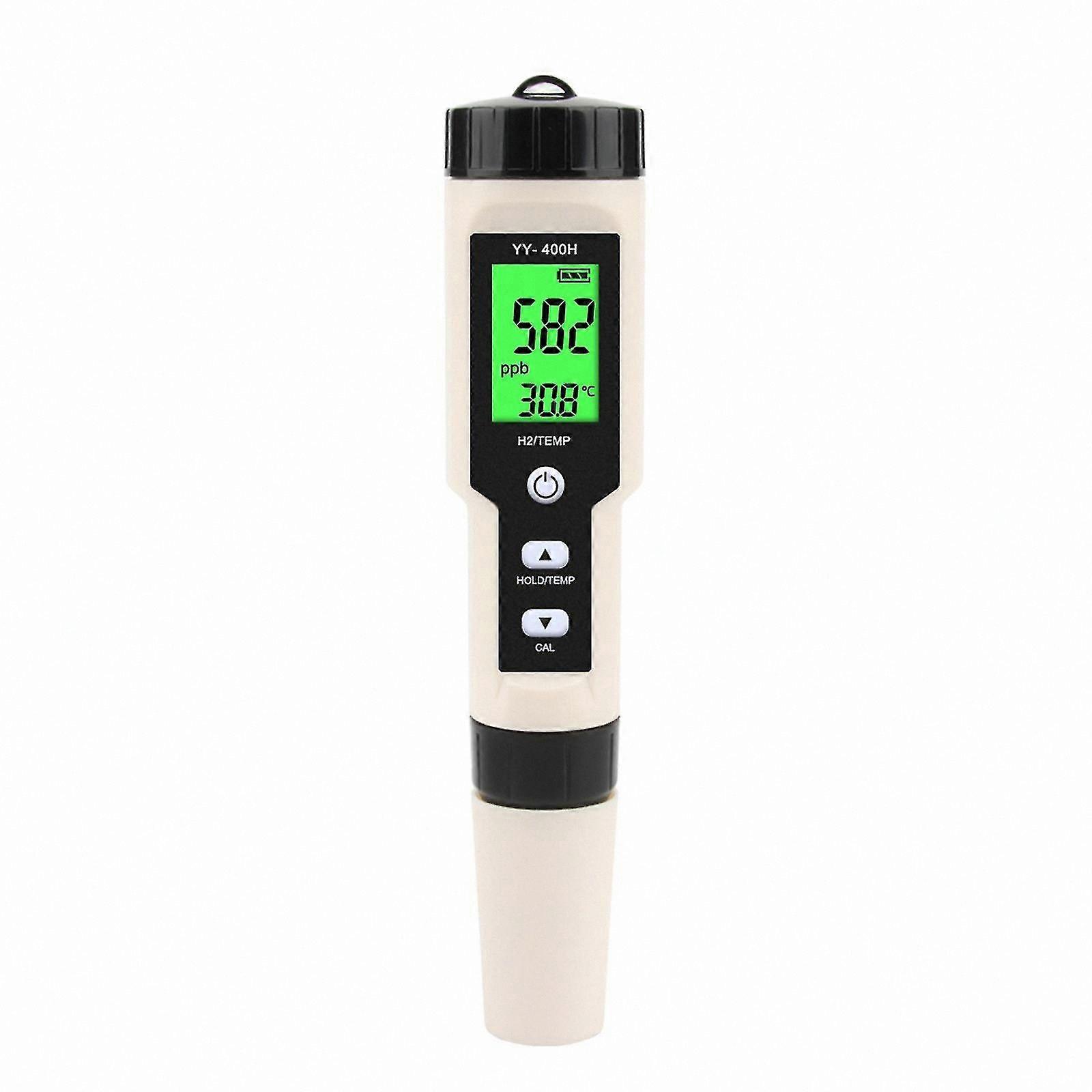 Digital Hydrogen Meter with Data Hold Function for Aquariums High Precision H2 Measurement Tool