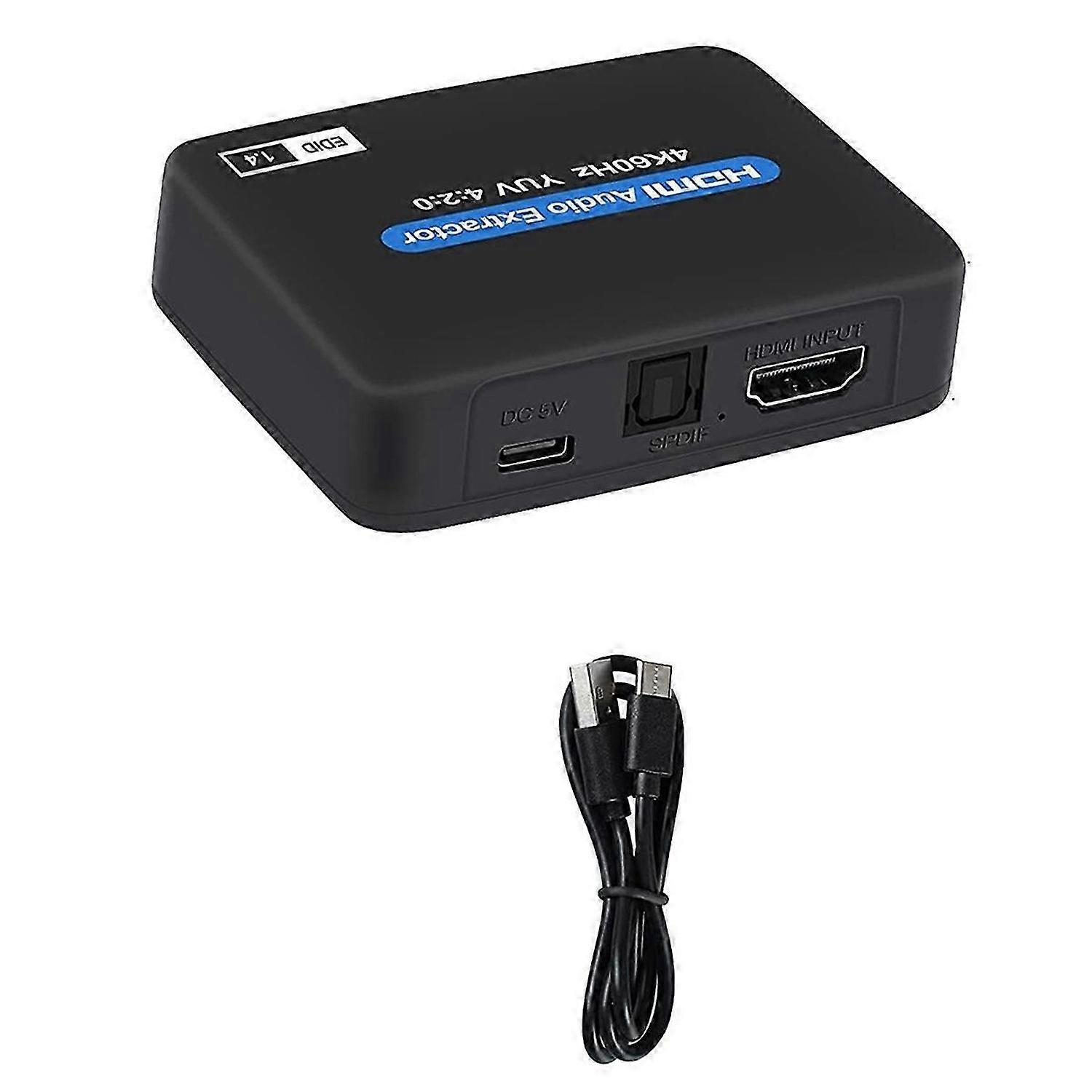 4K HDMI-Compatible Audio Extractor HDMI-Compatible Audio Splitter