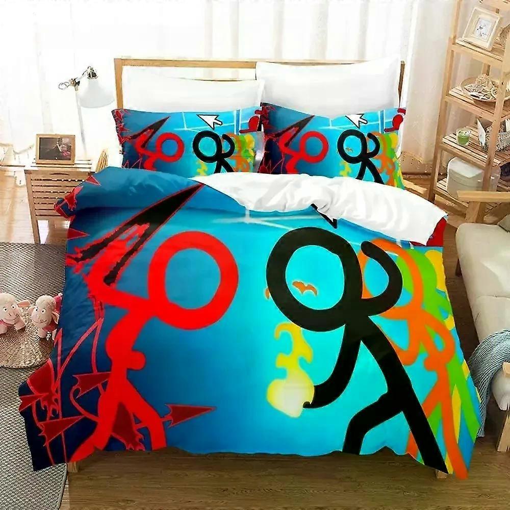 TE1813 Alan Becker Bedding Set Single Twin Full Queen King Size Bed Set Aldult Boys Bedroom Duvet cover Sets 3D Print Game Be