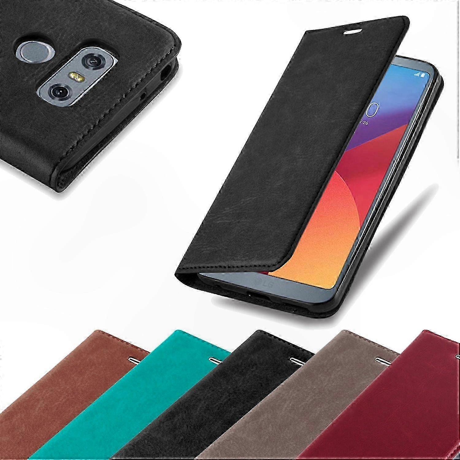 Shockproof Stand Case with Card Slot for LG G6 - Protective Cover with Kickstand Function and Stylish Design