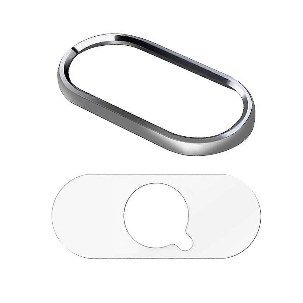 Phone Lens Protector Camera Lens Protector Ring for Phone Silver Metal