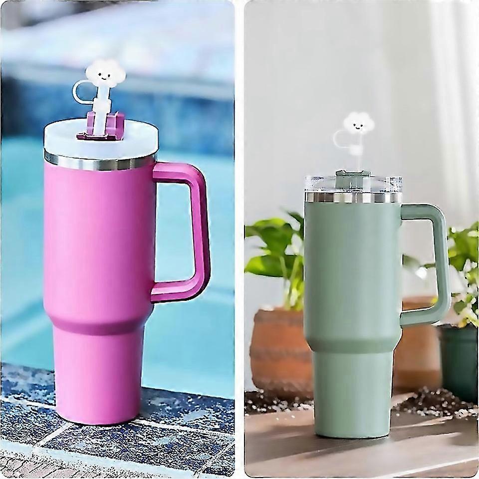 For Tumbler Straw Cover 8mm Cloud Shape Straw Covers