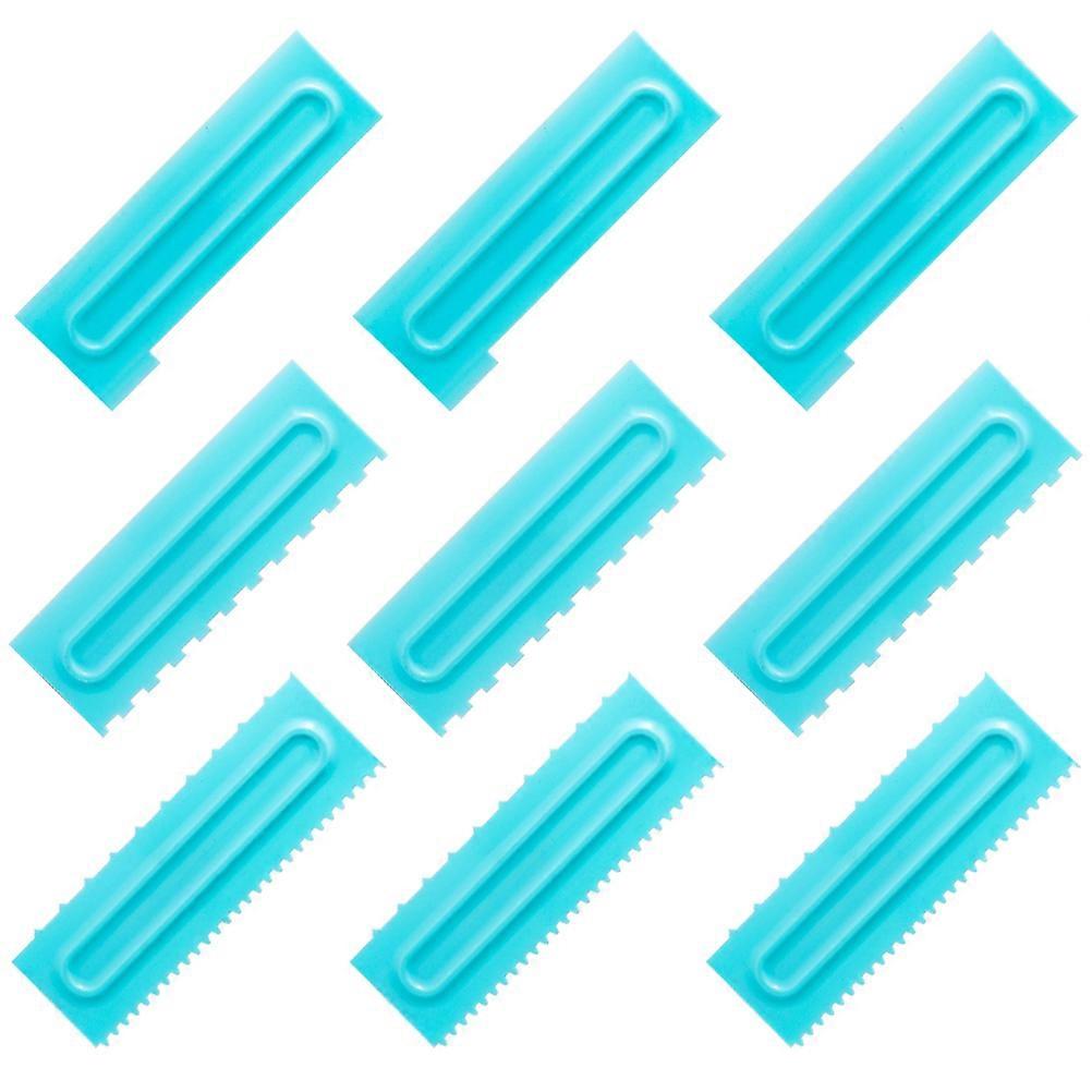 Cake Smoother Plastic Tool for Buttercream Spreading 18Pcs Set