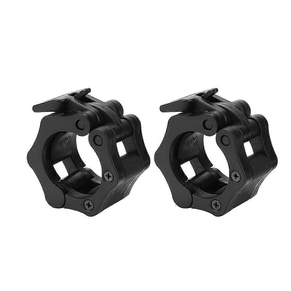 50mm Spinlock Collars Barbell Dumbell Clip Clamp Weight Bar Lock for Fitness