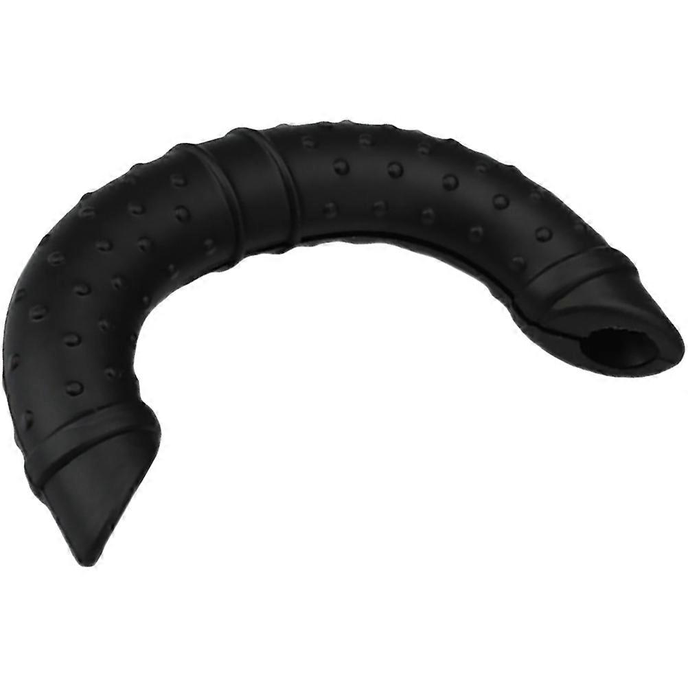 Black Silicone Pan Handle Holder for Heat Resistant Use 5Pcs Set
