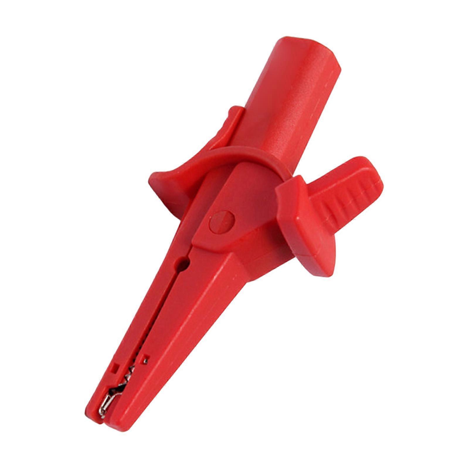 Battery Test Clip Clip for Multimeter Red Electrical Test Clamp