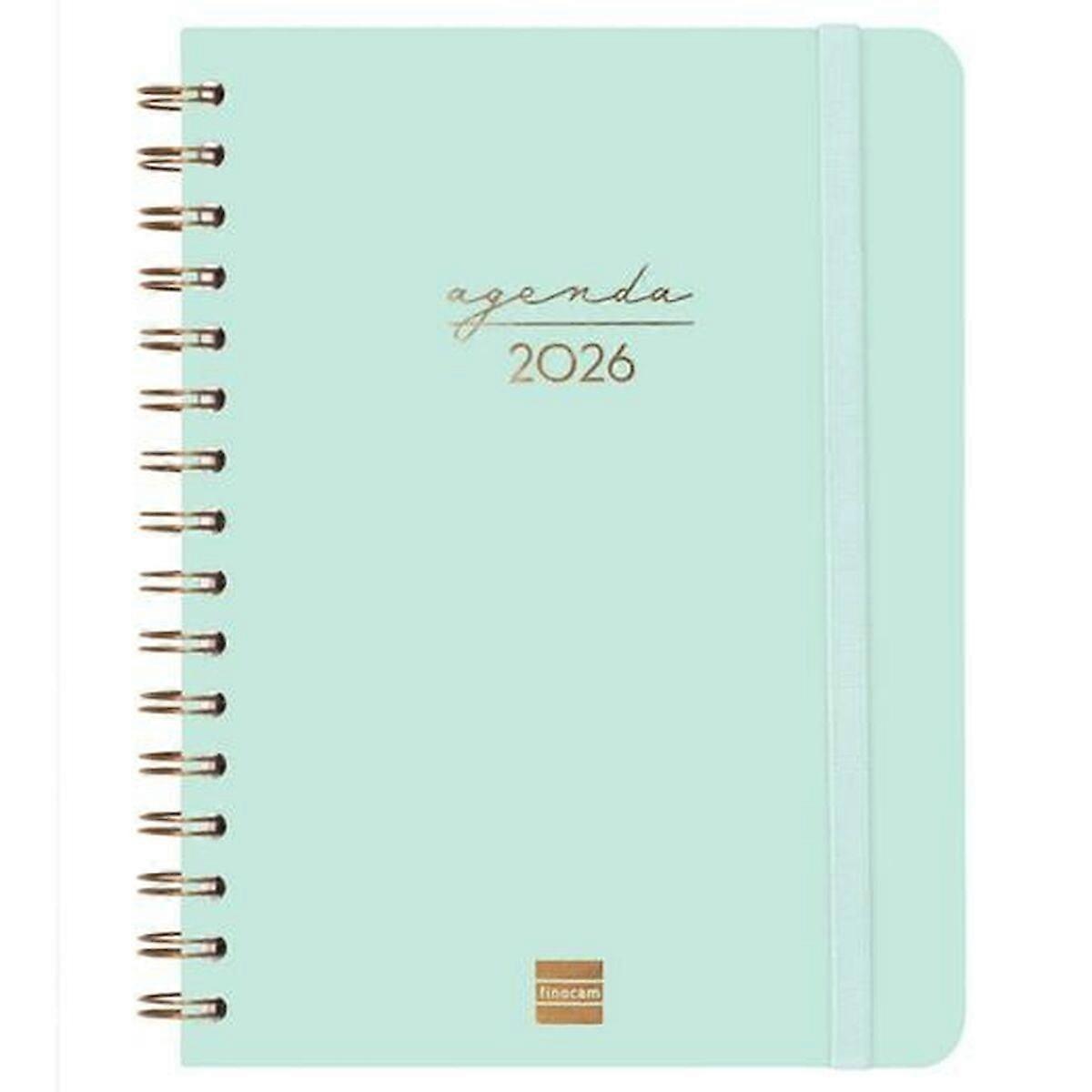 Diary Finocam ALMA Mint A5 15,5 x 21,2 cm