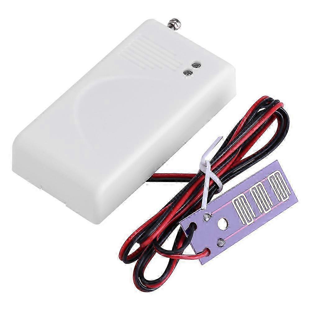 433MHz Wired Overflow Leakage Sensor Water Level Leak Detector Home Security Alarm With Battery 2025