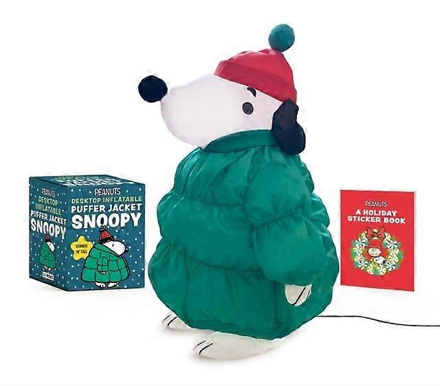 Peanuts Desktop Inflatable Puffer Jacket Snoopy by LLC Peanuts Worldwide Multiplecomponent retail product Book