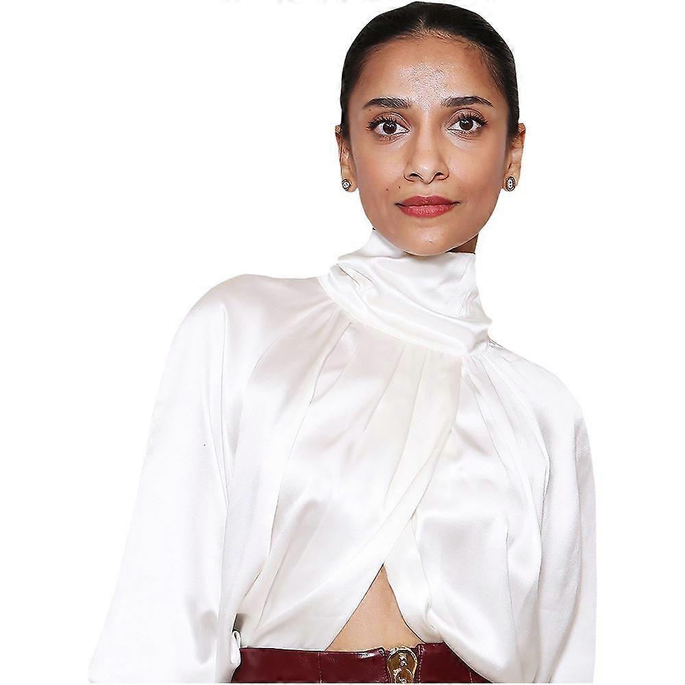 Sommyyah Awan (White Shirt) Half Body Buddy Cutout