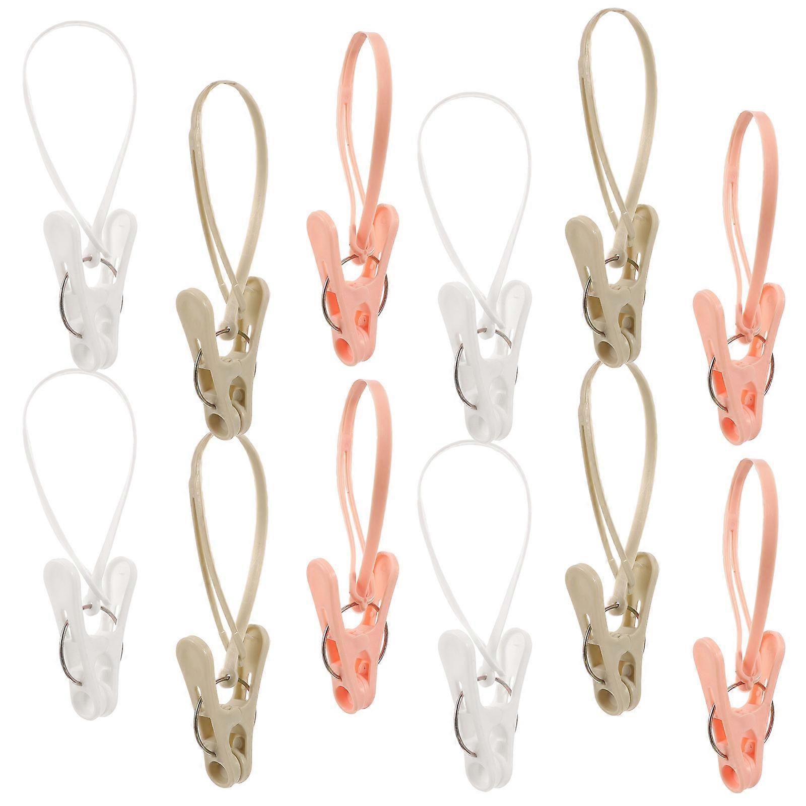 Sock Clips Clothes Pin for Holding Clothes 108Pcs Assorted