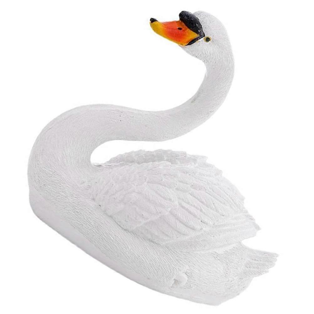 Durable Resin Swan Craft For Pond And Balcony Decoration In Floating Style 3Pcs Collection
