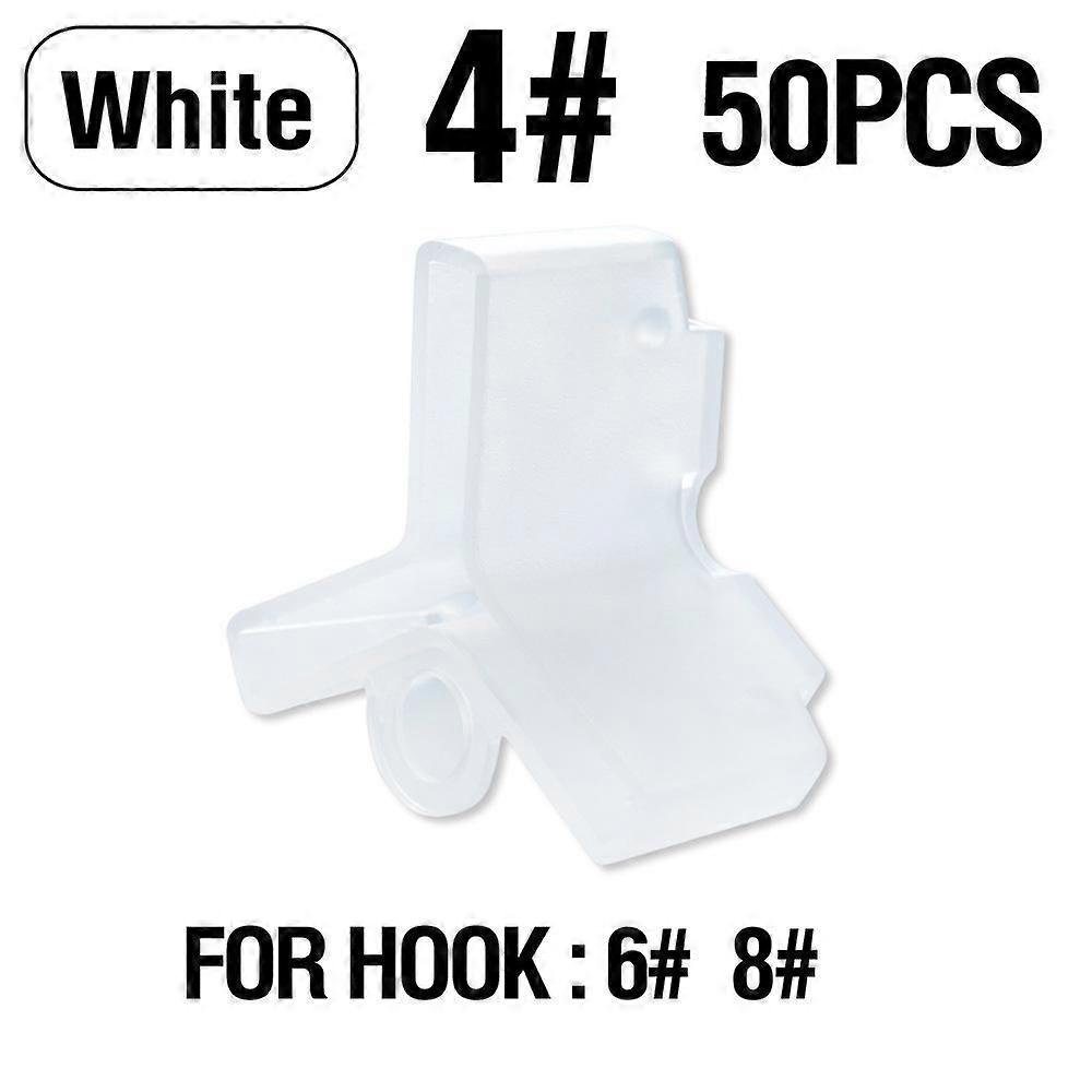 50Pcs Three Hook Protective Cover Anti-Scratch Fish Hook Protective Accessory