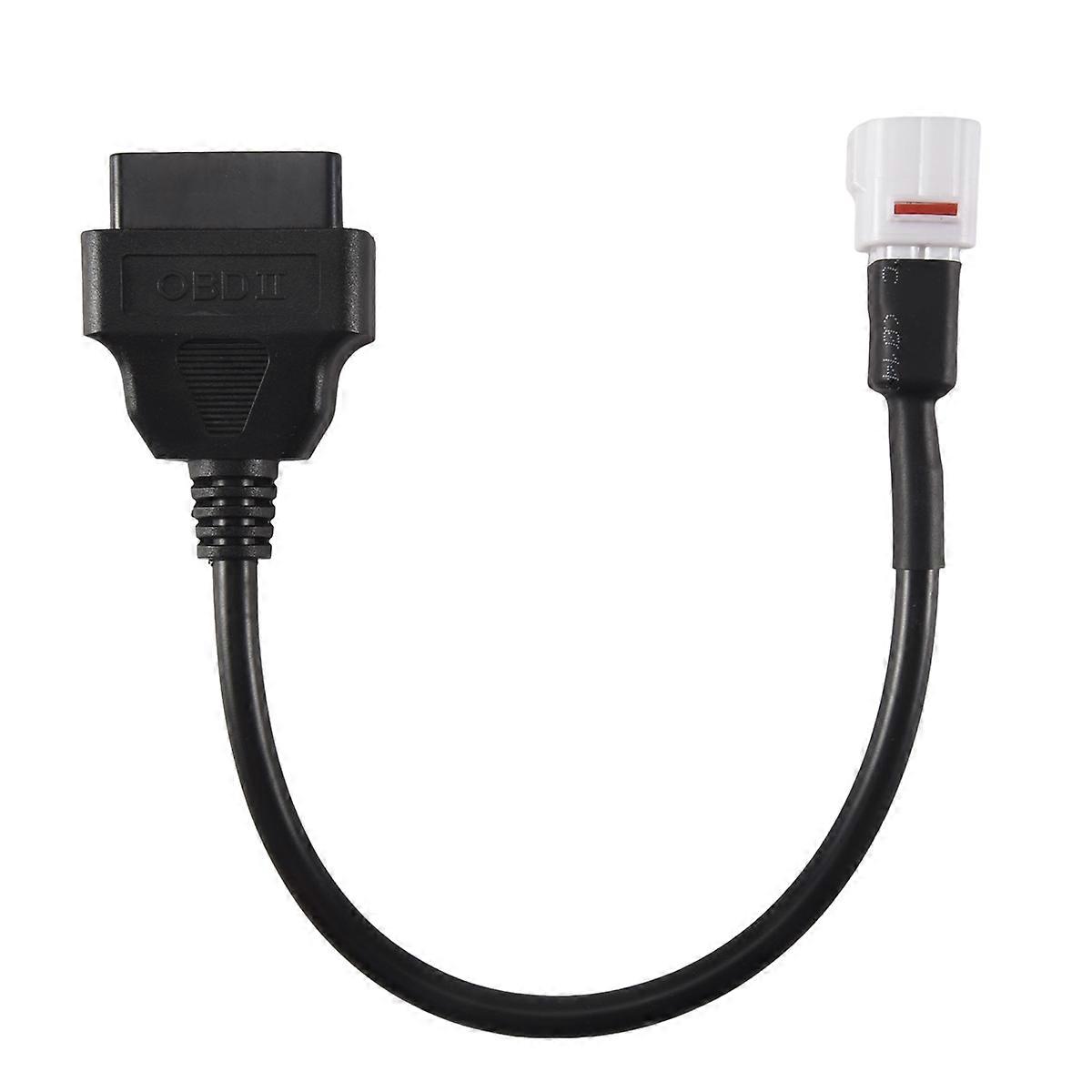 4 Pin to OBD2 Fault Code Reader motorcycle Scanner Diagnostic Cable