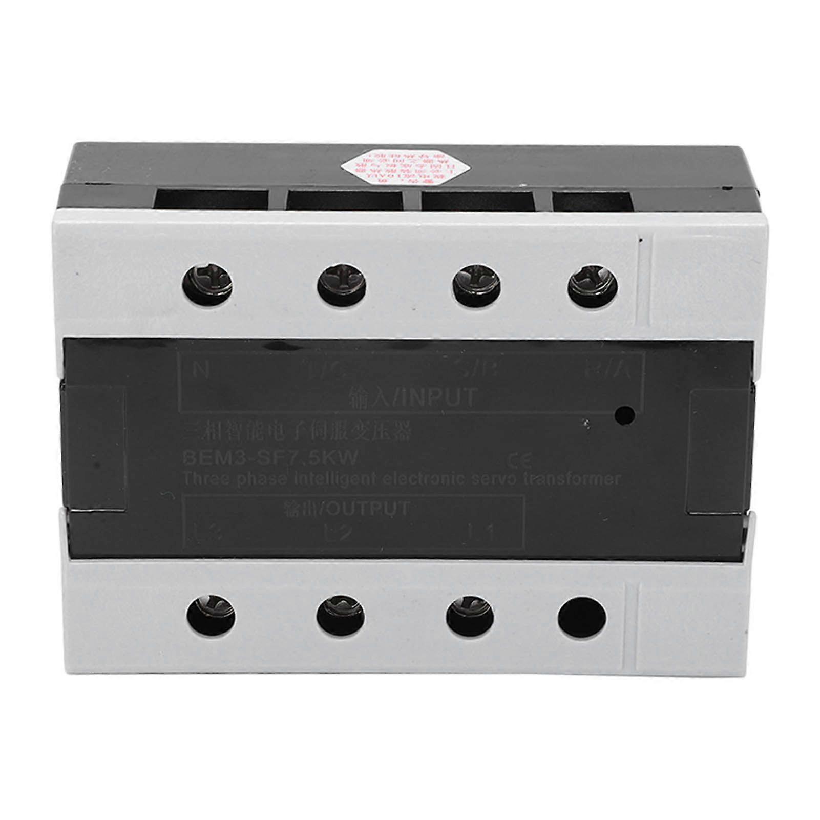 3 Phase Servo Transformer 7.5KW Intelligent Electronic Servo Motor Voltage Converter 360420V Input 200230V Output