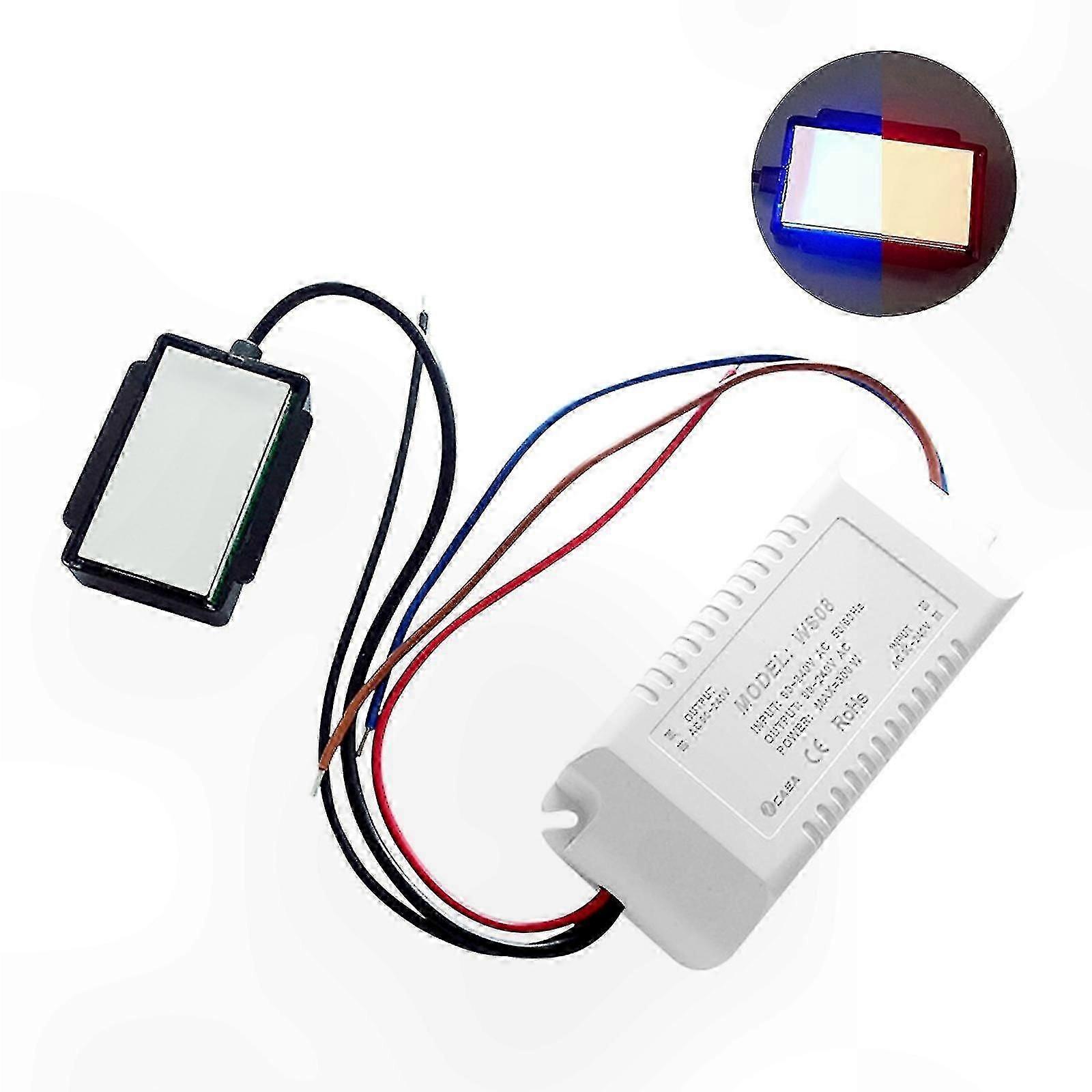 LED Mirror Touch Sensor Switch for Bathroom Lighting, 300W