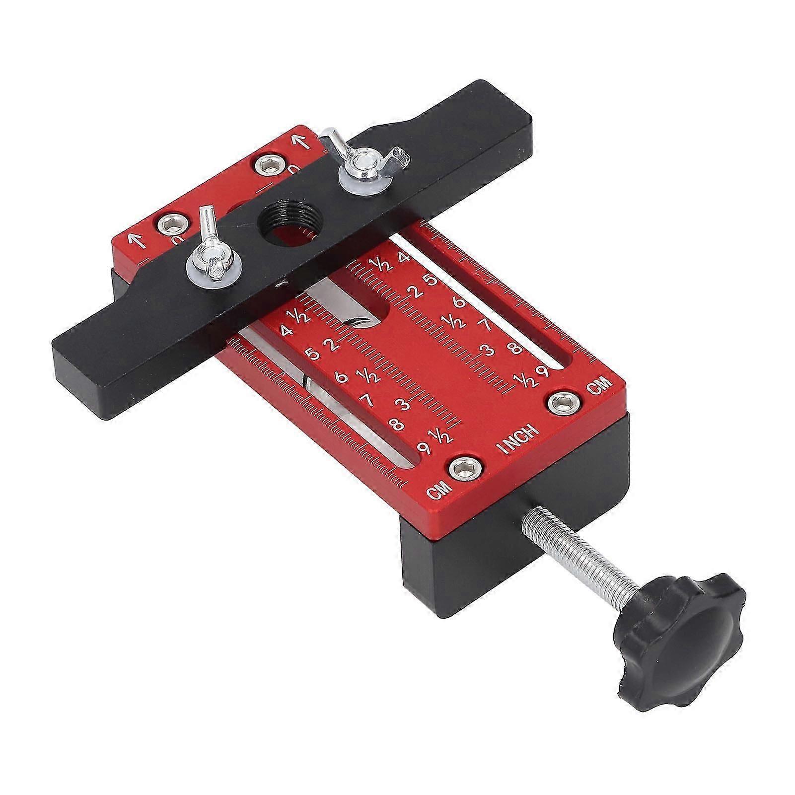 Aluminum Alloy Cabinet Handle Template Tool with Adjustable Arm 0-70mm