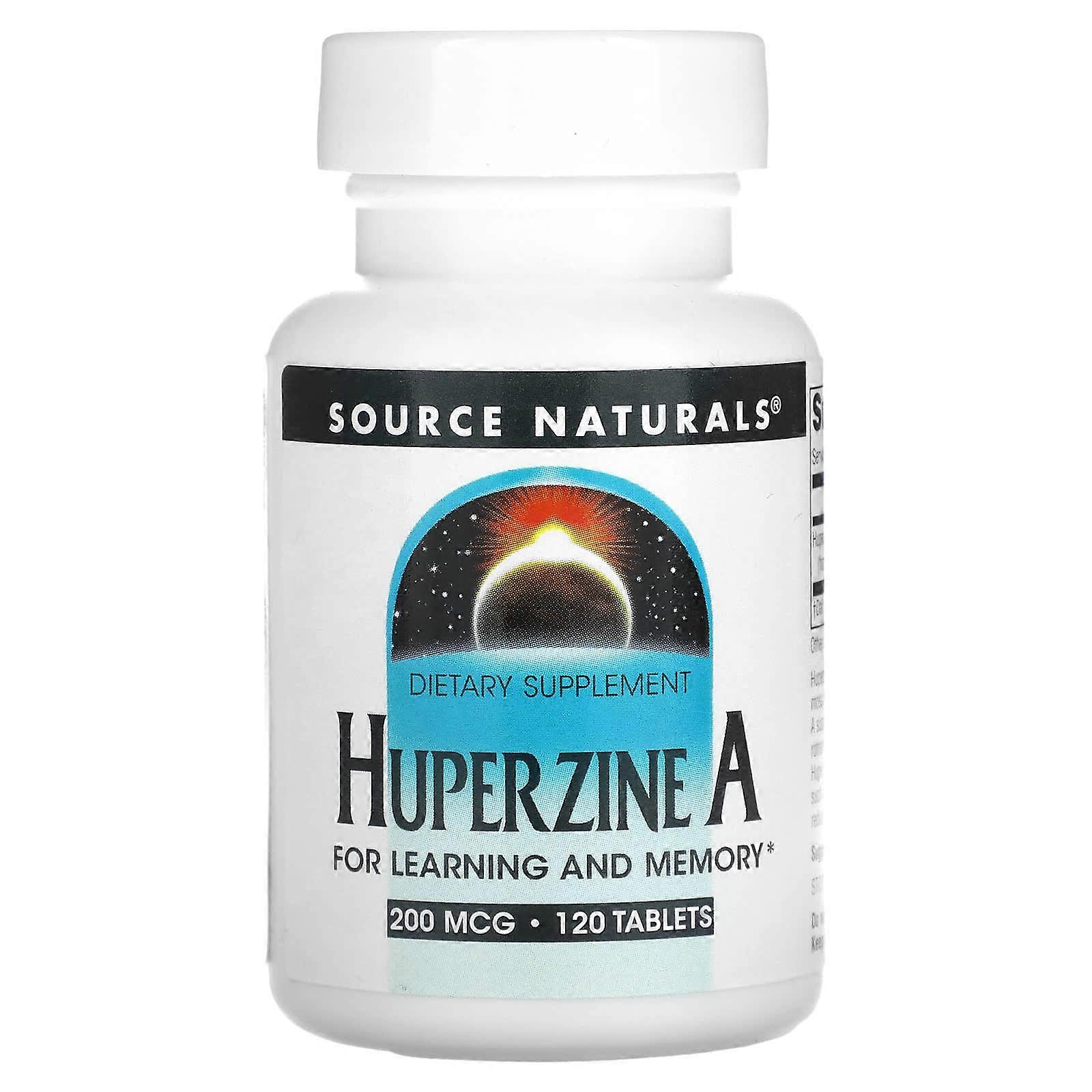 Huperzine A, 200 mcg, 120 Tablets