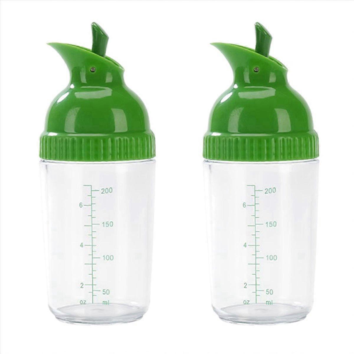 Salad Dressing Shaker Dispenser Leakproof Container Bottle B
