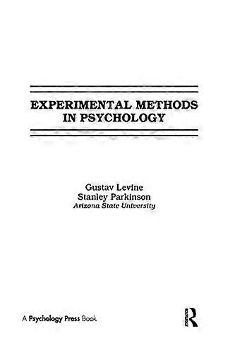 Experimental Methods in Psychology