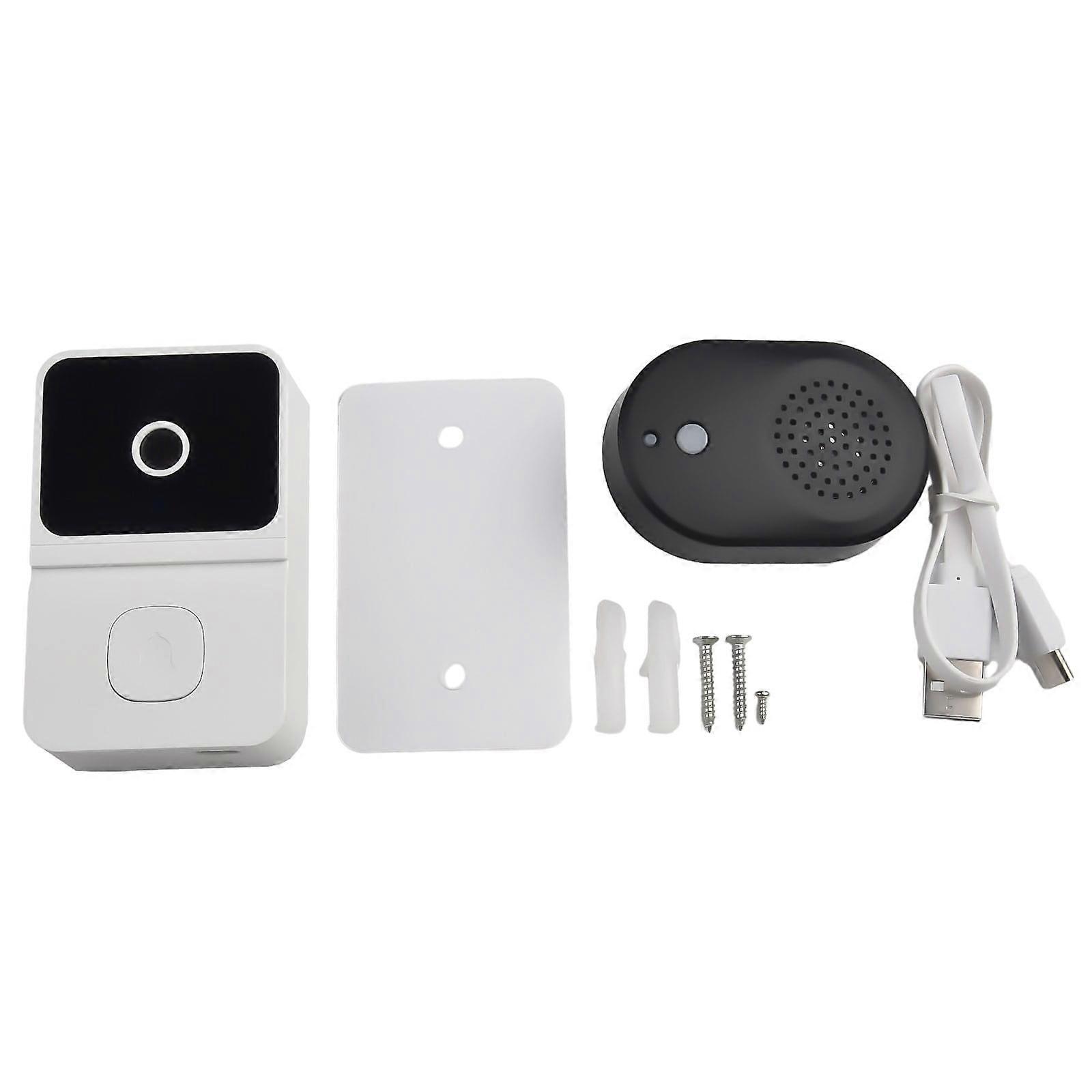 Smart Wireless Wifi Video Doorbell Phone Door Ring Intercom Security Camera Bell