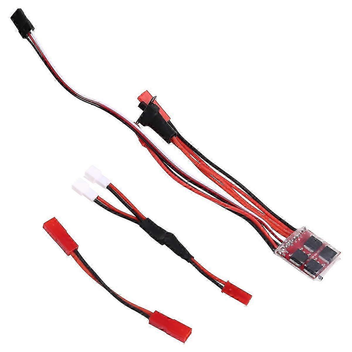 30A 4-8V Mini Brushed Electric Speed Controller ESC Brush Electronic Motor Speed Controller with JST
