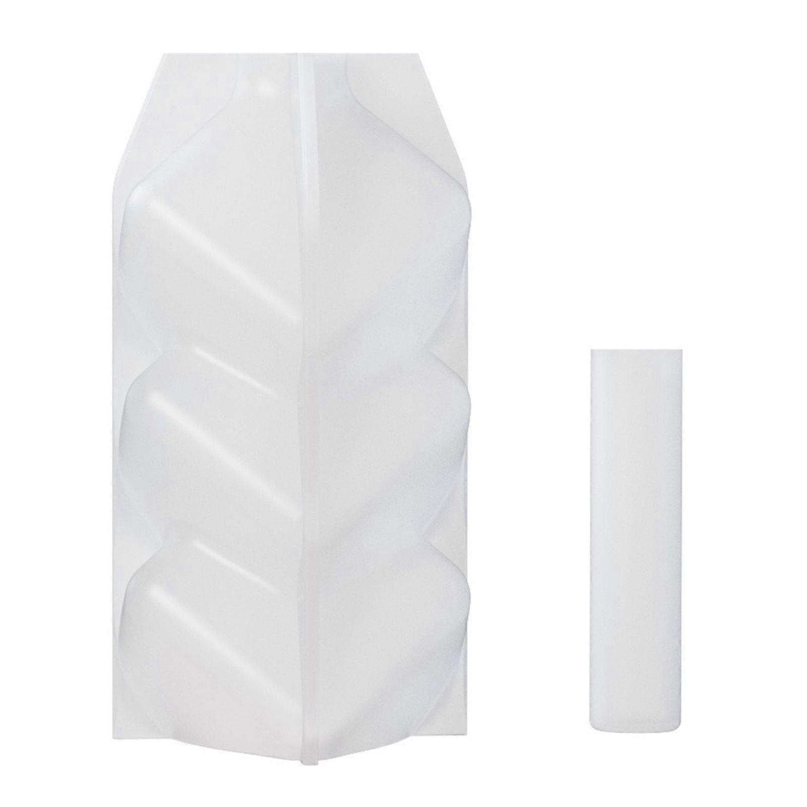 Jikaixiang 1 Set DIY Flower Vase Silicone Mold Handmade Stacking Cube Decorative Vase Epoxy Resin Casting Mold Vase Crafts Making Gypsum Cement Mold