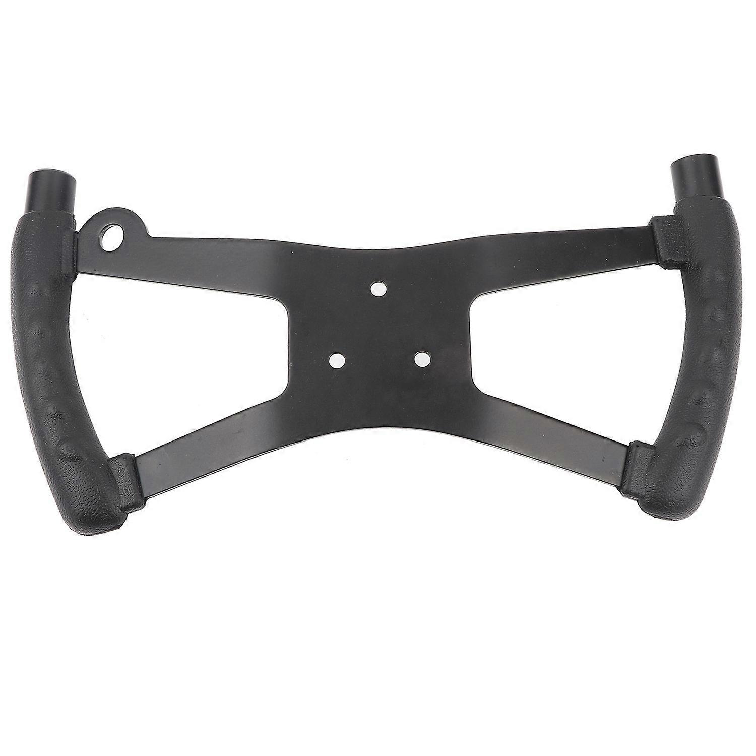 H Style Steering Wheel Black for Racing Kart Go Cart Auto Modification Accessory
